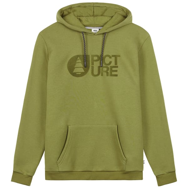 Sweatshirt PICTURE BASEMENT FLOCK HOODIE ARMY GREEN