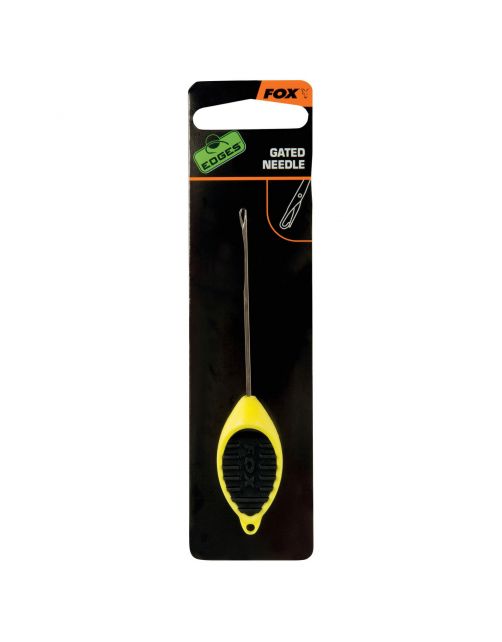Fox Edges Micro Gated Needle - Yellow - Boilie naalden & tools - per stuk