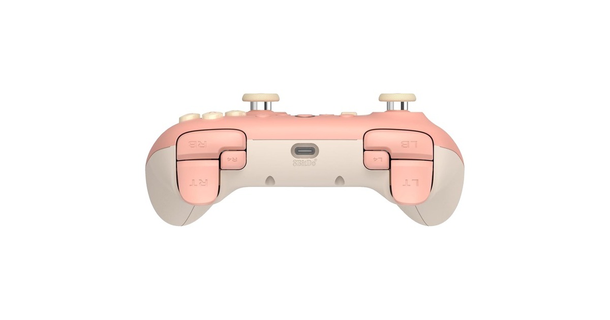 8BitDoUltimate 2C Wired gamepad  (Perzik/lichtgeel)