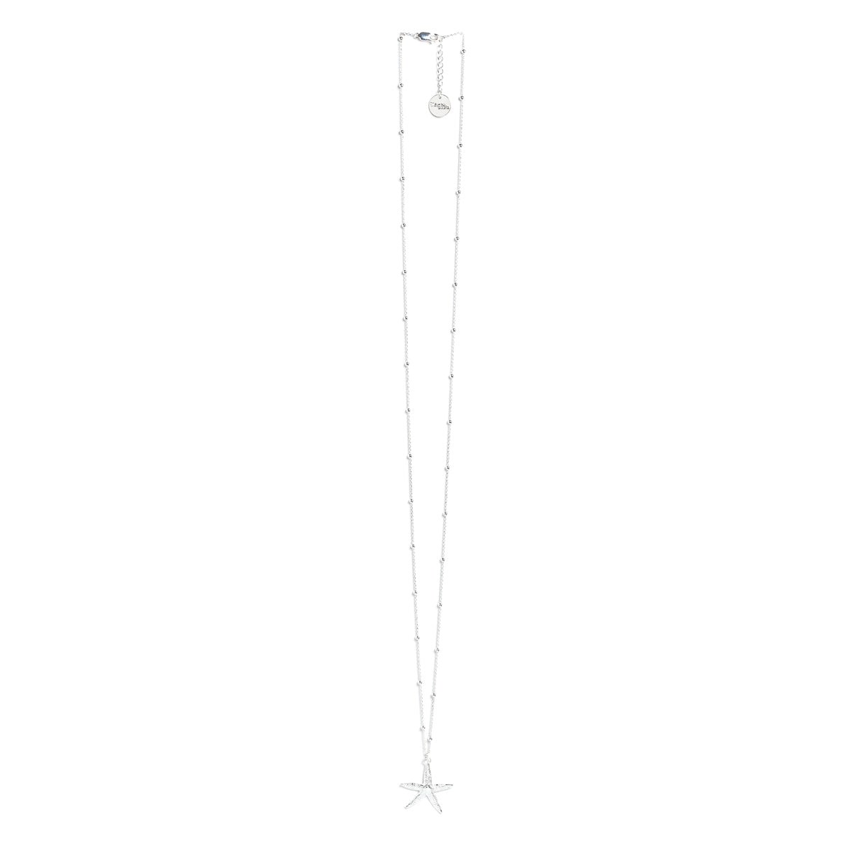 sautoir étoile plaqué argent - CLÉIA