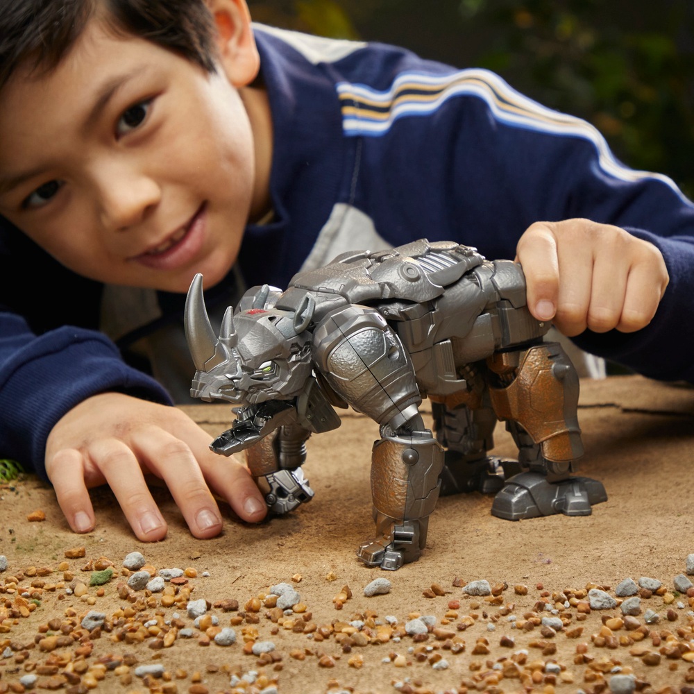 Transformers: Aufstieg der Bestien Smash Changer 23cm Rhinox Actionfigur