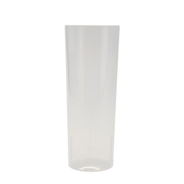 (10er Set) 300ml PP Mehrweg Cocktail Glas Party Longdrink Trinkbecher (1114.1015) - Transparent