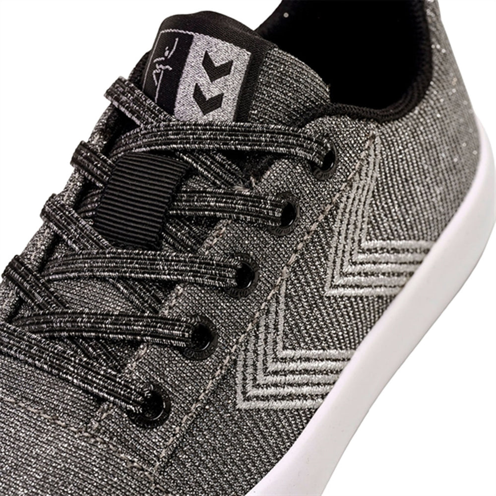 Prima Base Court Point Black Glitter JR