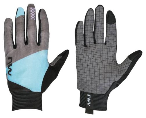 Gants Longs Femme Northwave Air LF Beige/Bleu