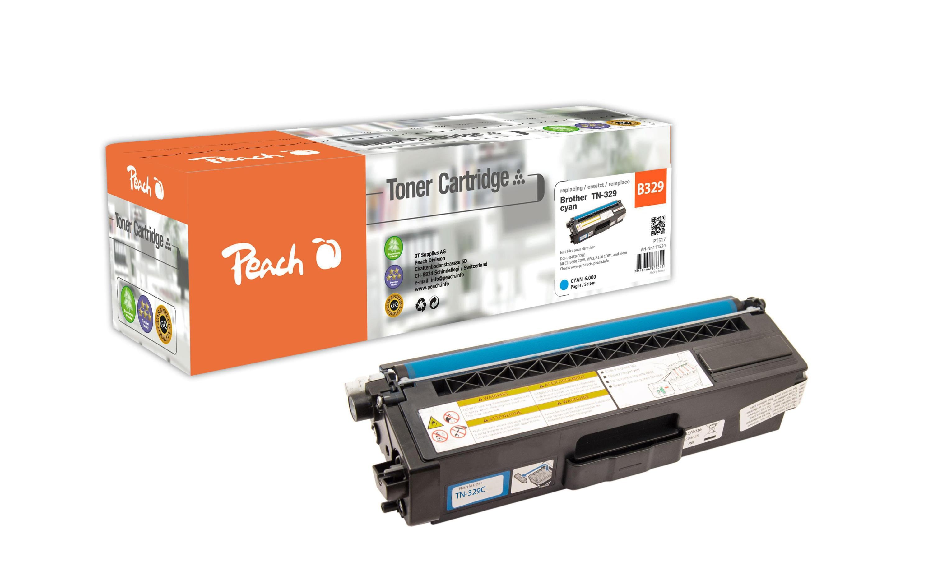 Toner Brother TN-329C CyanToner: Cyan