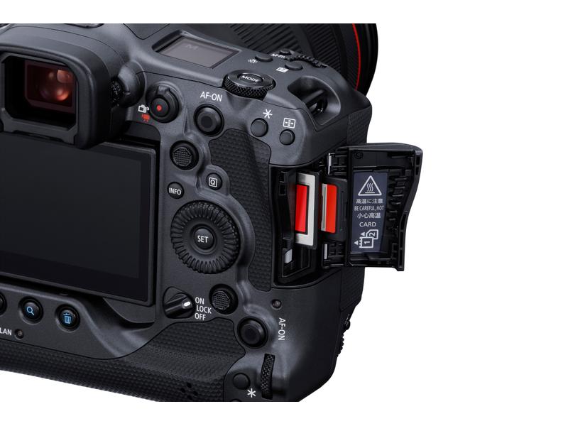 Canon Fotokamera EOS R3 Body Blitzschnelle Systemkamera zum Fotografieren und Filmen