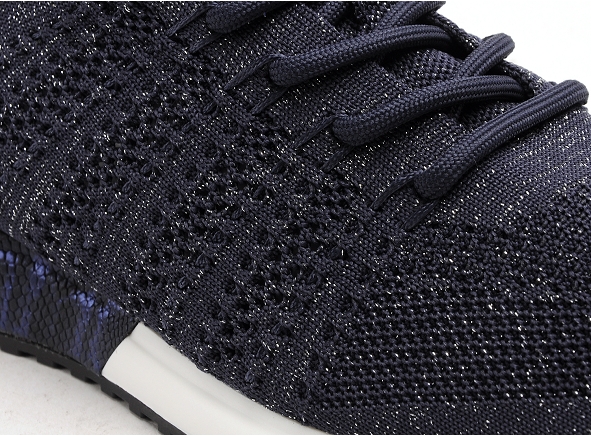 Reqins basses femme ines crochet lame bleu