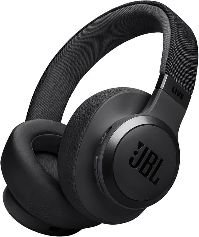 JBL Live 770NC trådløse around-ear høretelefoner (sort)