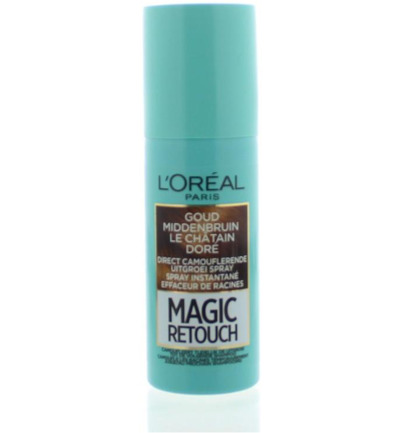 L’Oréal Magic Retouch Goud Midden Bruin Spray (75 ml)