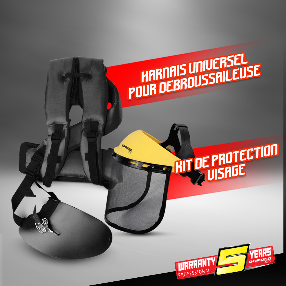 Kit protection visage + harnais universel - gardeo