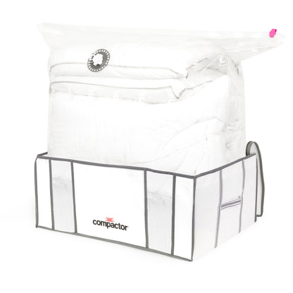 Lot de 2 housses de rangement sous vide   2 sacs de rangement sous vide M   L