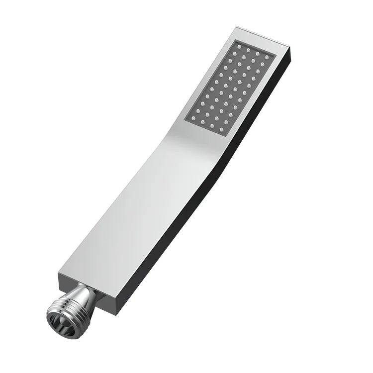 Universal Duschkopf Moderne Hand Brause Wasserfall Düse - Silber