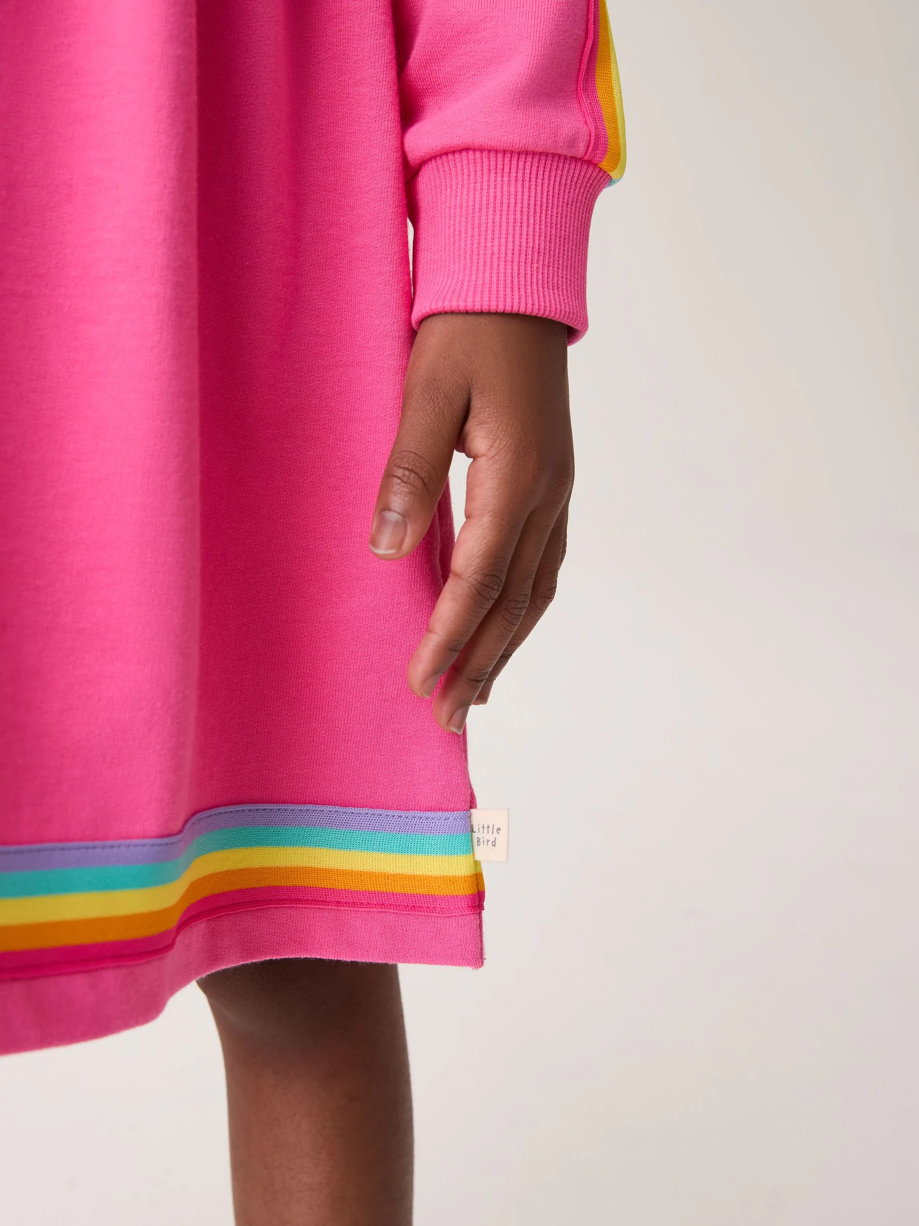 Roze - Little Bird by Jools Oliver sweatjurk van 100% katoen