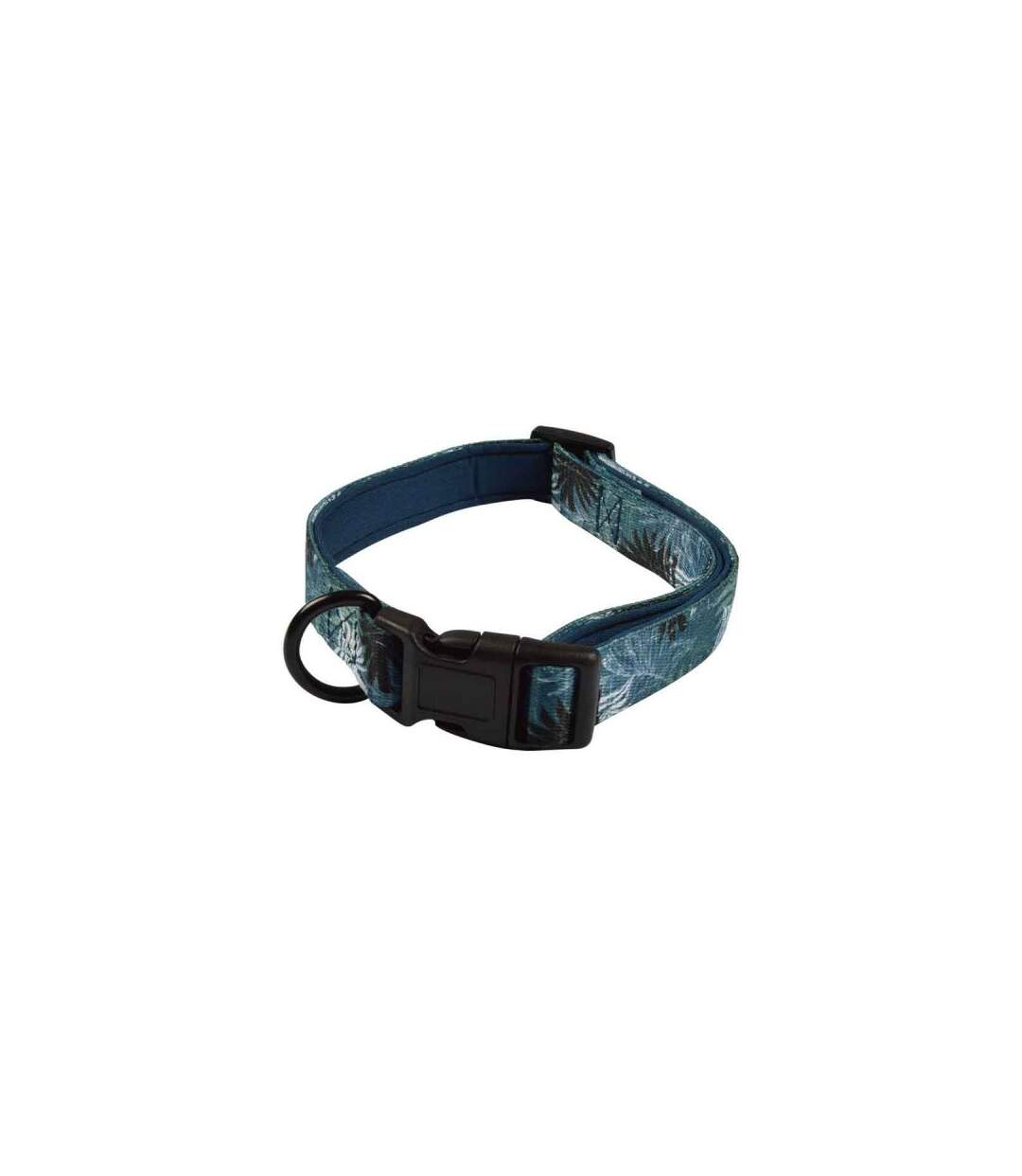 Paris Prix - Collier Pour Chien Réglable eden 25-35cm Bleu