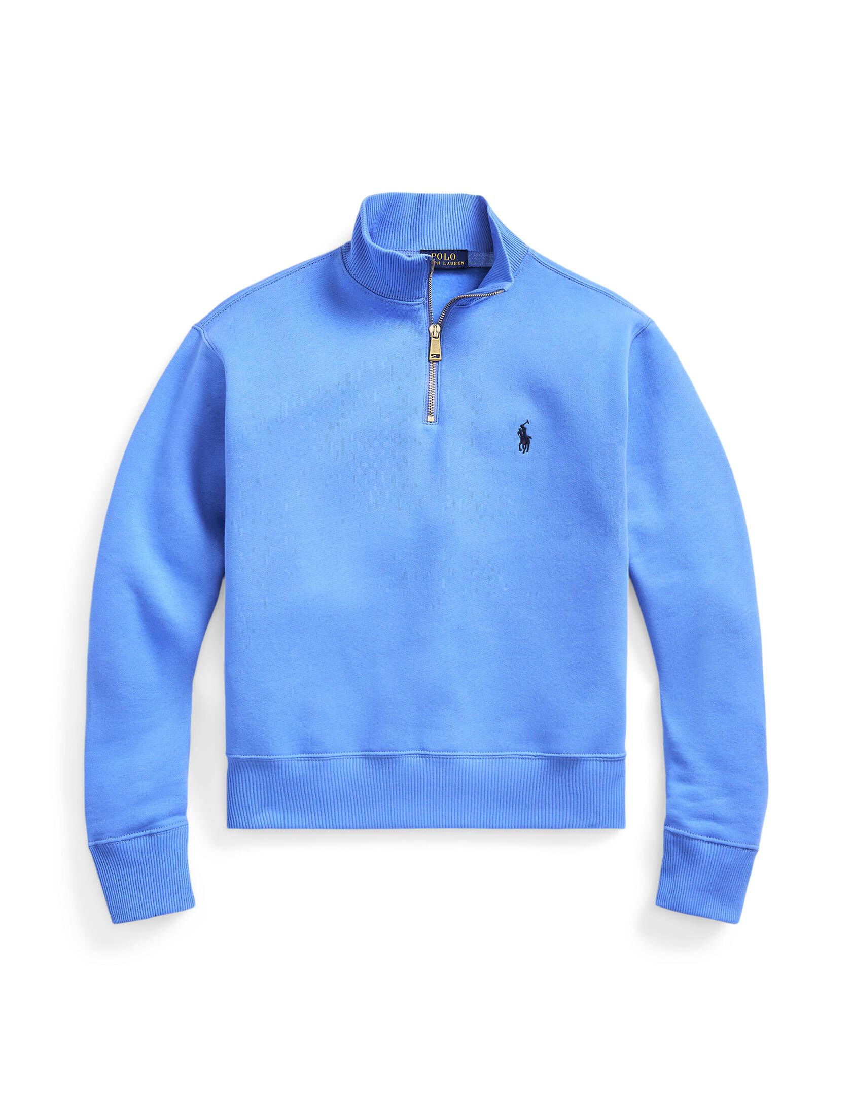 Polo Ralph Lauren| Damen Sweatshirt mit Troyerkragen Relaxed Fit