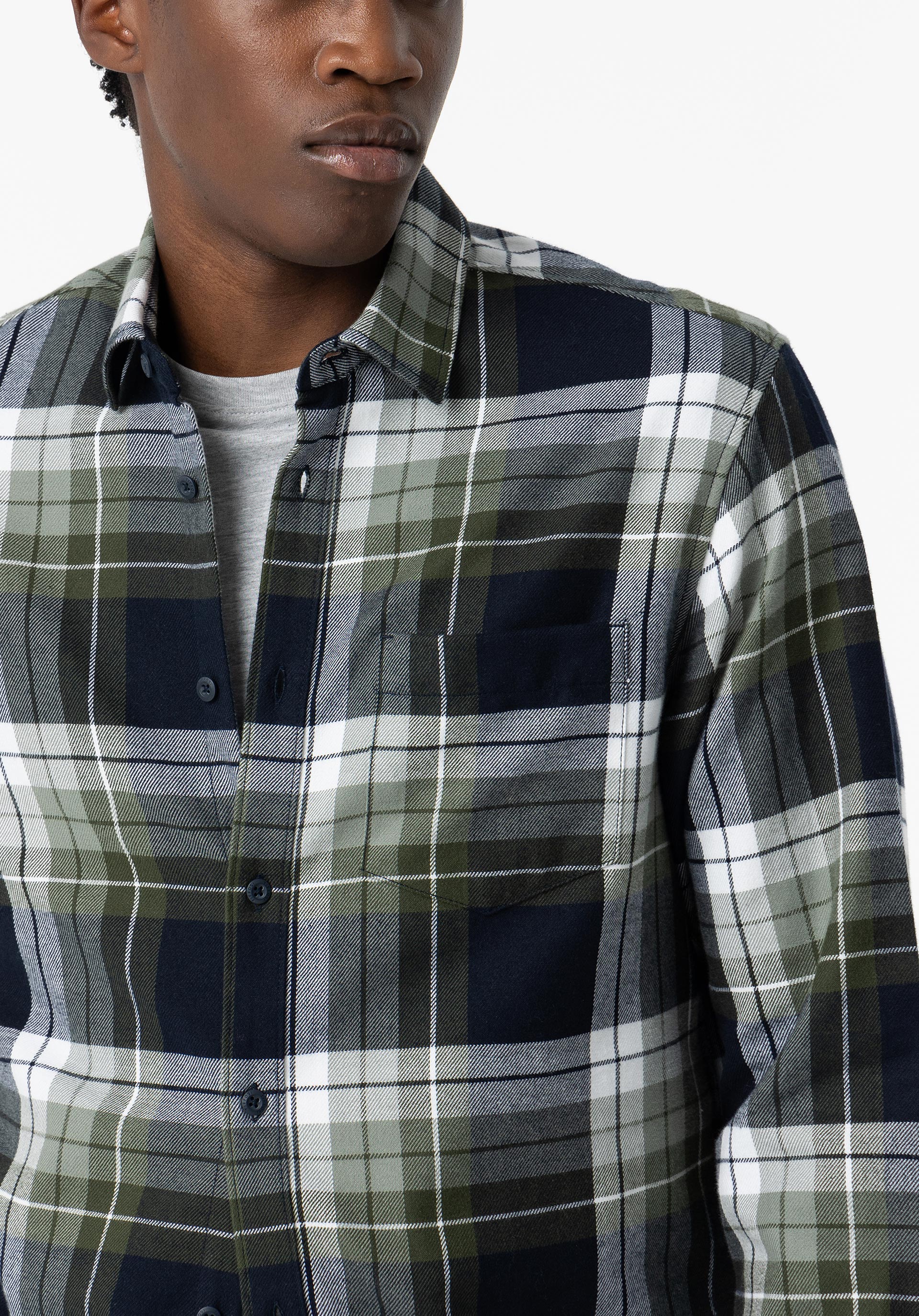 Camisa Regular Fit Flanela Xadrez