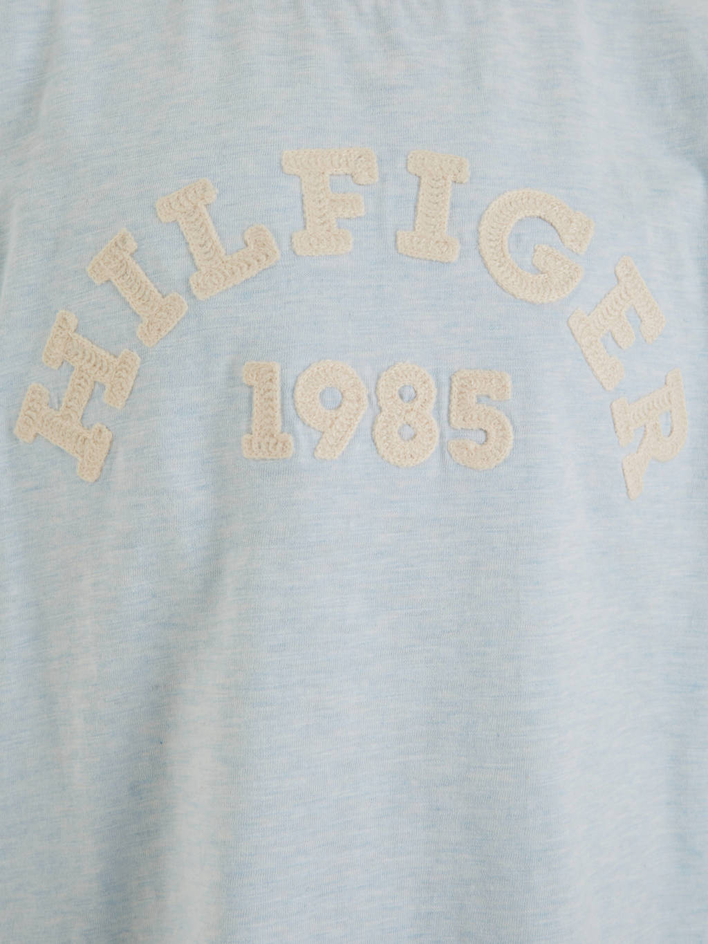 Tommy Hilfiger T-shirt met printopdruk lichtblauw