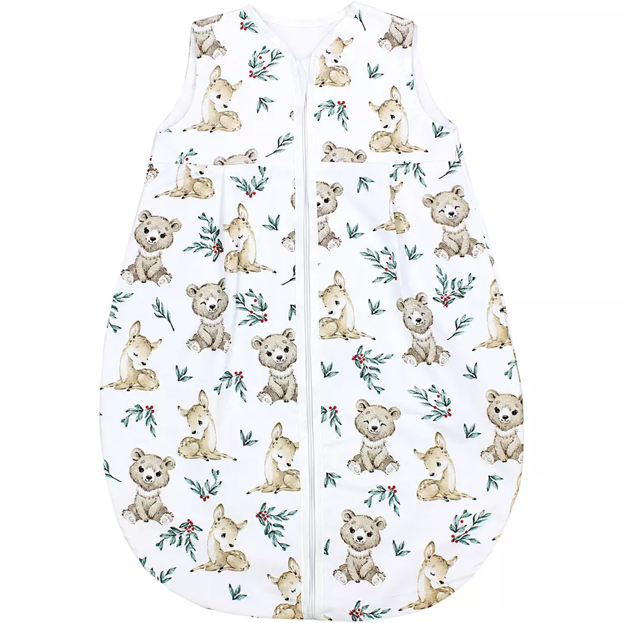 TupTam Baby Sommer Schlafsack Ärmellos Unwattiert blautürkis
