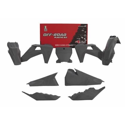 Kit plastiques R-tech 6 p Gas Gas Gris Quantum - Rouge