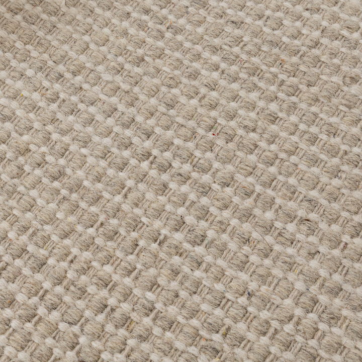 Wollen vloerkleed - Bliss Creme/Wit