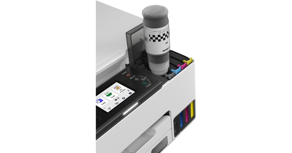 CanonMaxify GX1050 all-in-one inkjetprinter  (Wit, Scannen, Kopiëren, LAN, Wi-Fi)