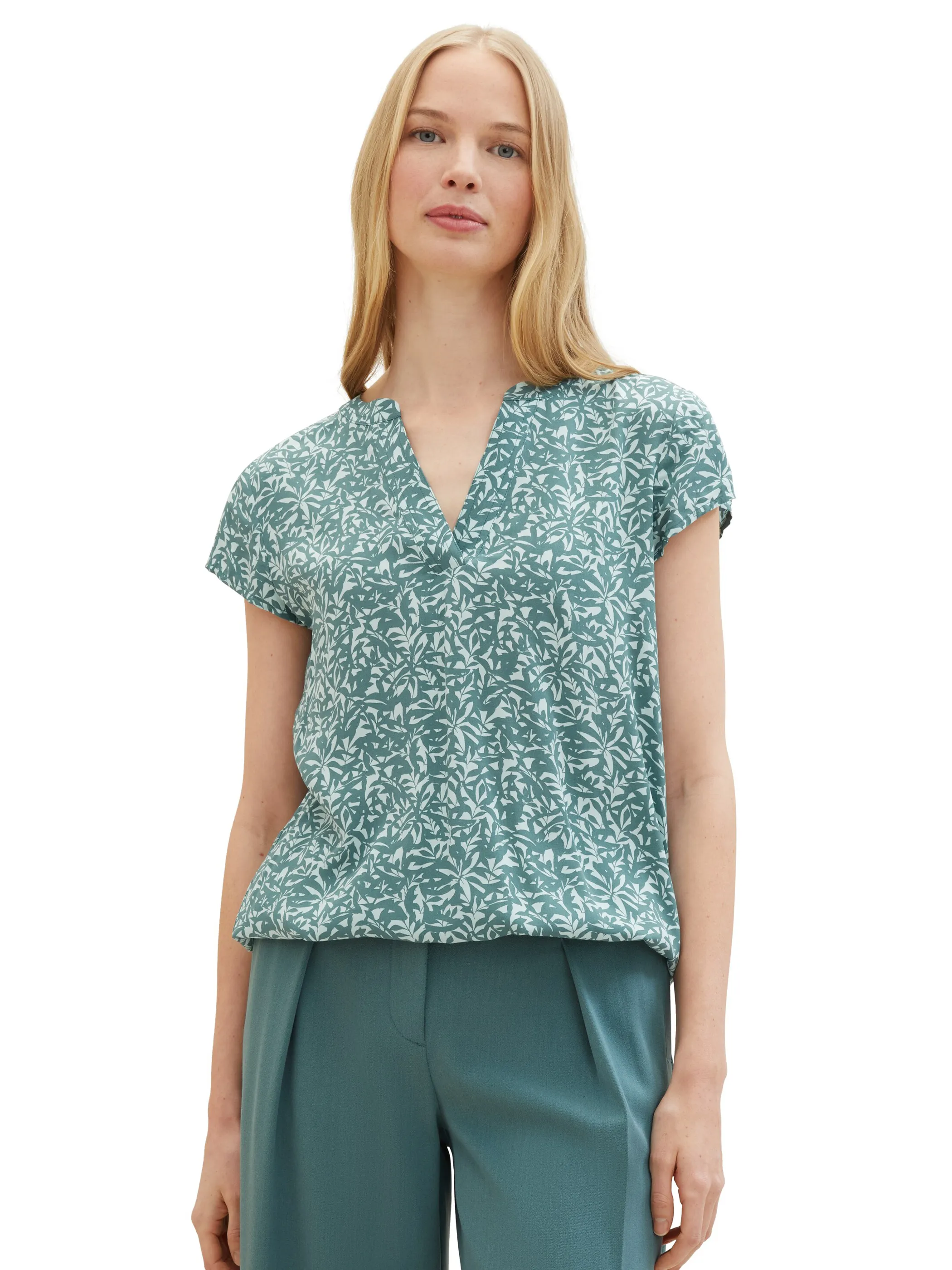 Damen Bluse mit Alloverprint