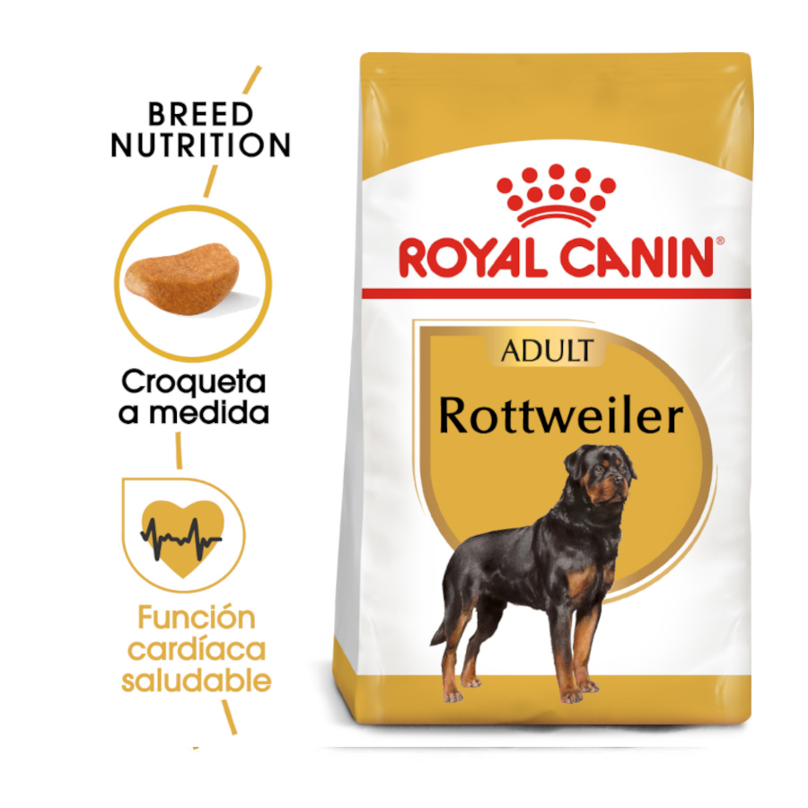 Ração Royal Canin para cães adultos da raça Rottweiler
