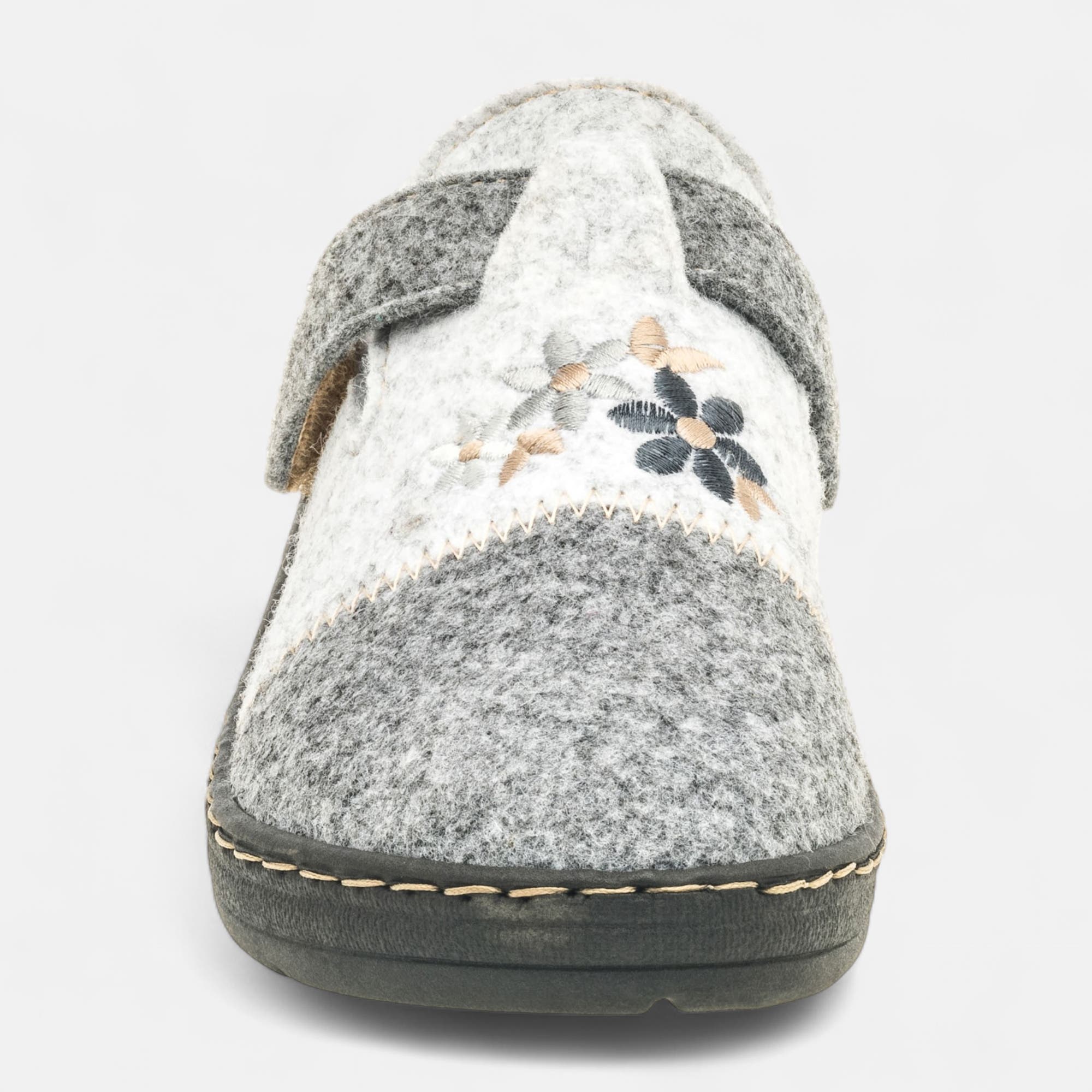 Pantoufles sabots Femme gris