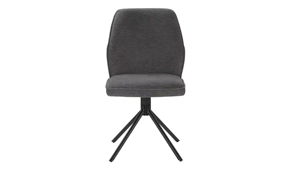 Polsterstuhl Telford ohne Anthrazit Chenille