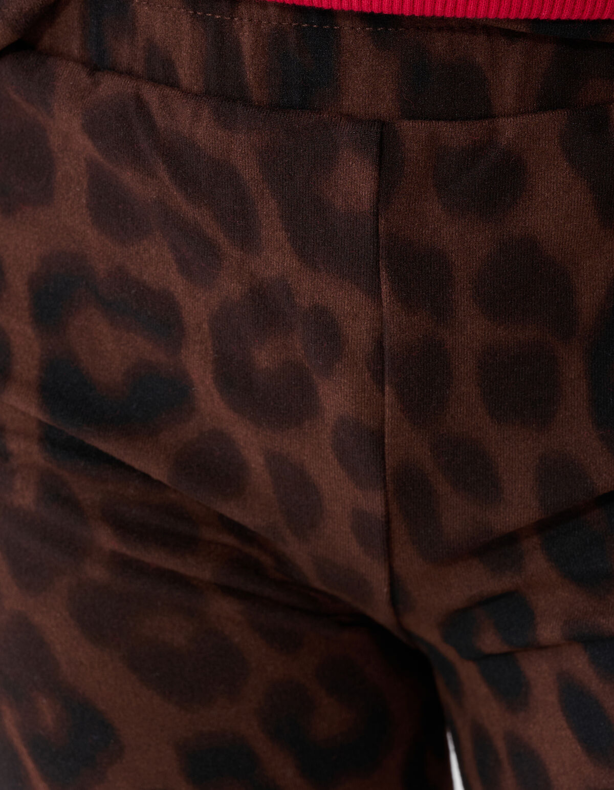 Leopard Legging Bruin
