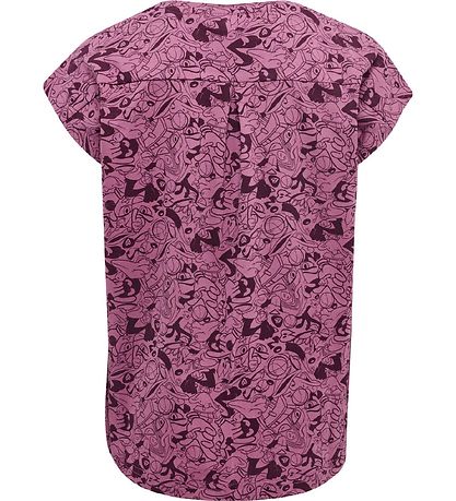 Hummel T-Shirt - hmlSpace Jam Diez - Lila m. Bordeaux