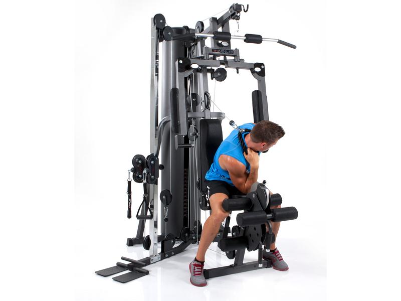 FINNLO by HAMMER Kraftstation Autark 2200 Multifunktionales Fitnessgerät