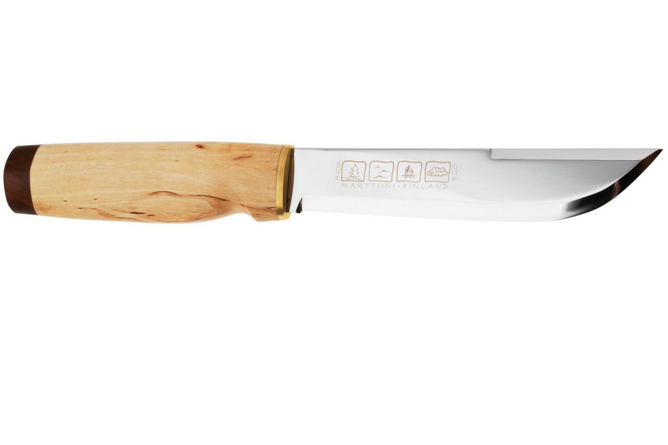 Marttiini Ranger 543015 Polished 1.4034, Birch, bushcraftmes