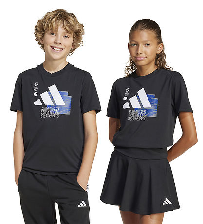 adidas Performance T-Shirt - J Train - Black