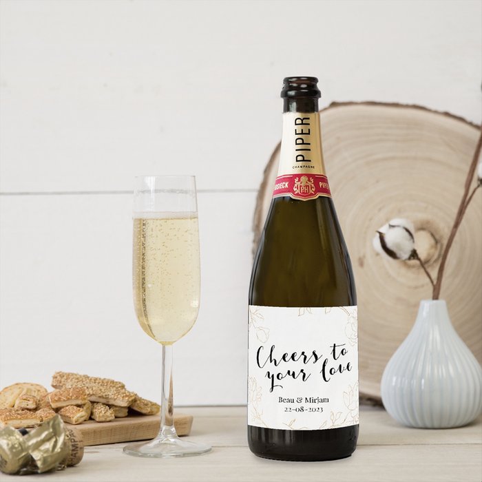 Piper Heidsieck | Brut | Love met eigen naam | 750 ml