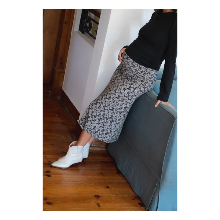 Paloma Collection Jupe de Grossesse Clementina Comporta | Noir