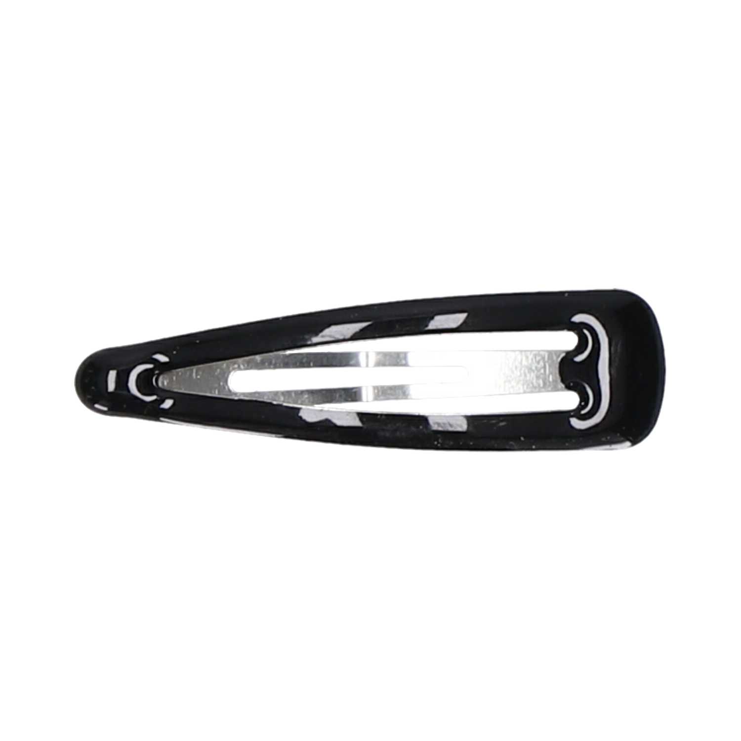 Haarspange 6er Click Clack schwarz