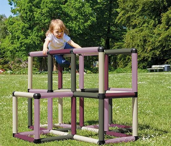 Quadro-Home-KLETTERPYRAMIDE, berry