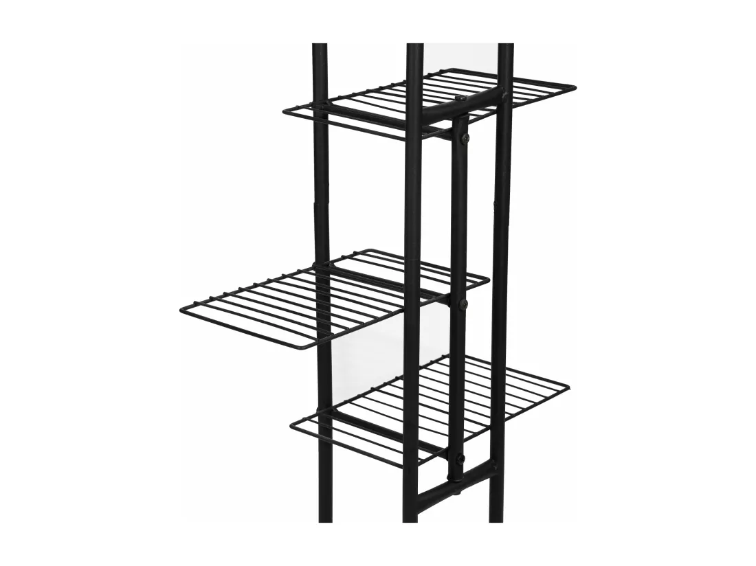 Étagère à plantes 97,5 noire 43.5 x 22 x 97.5 cm 03_0007710