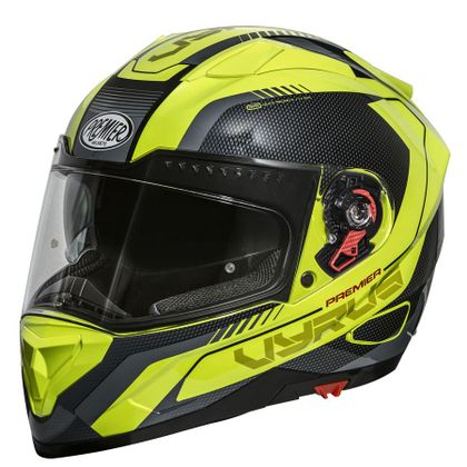 Casque Premier VYRUS - MP - FLUO - Noir / Jaune