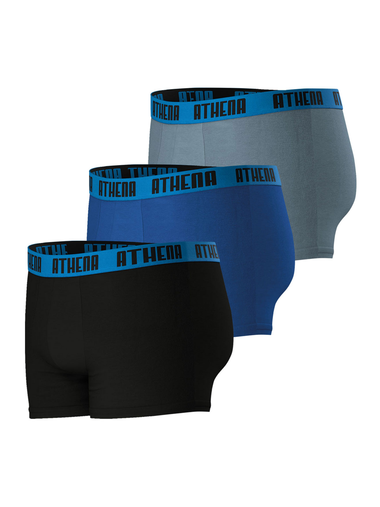 Lot de 3 boxers homme Basic Color