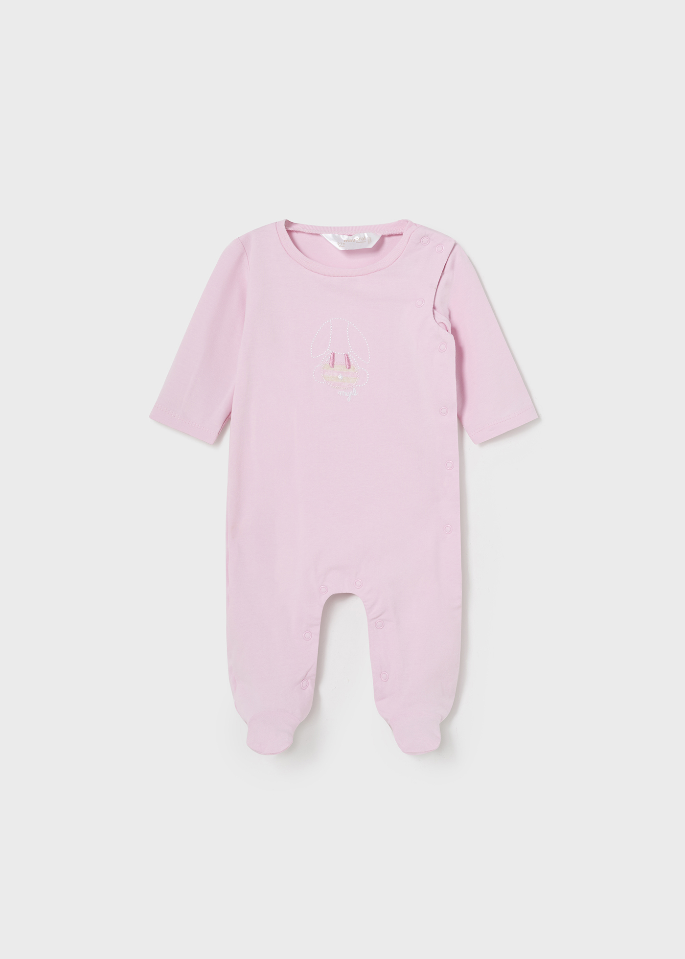Conjunto de macacão de 3 peças Better Cotton para recém-nascidos, cor cru