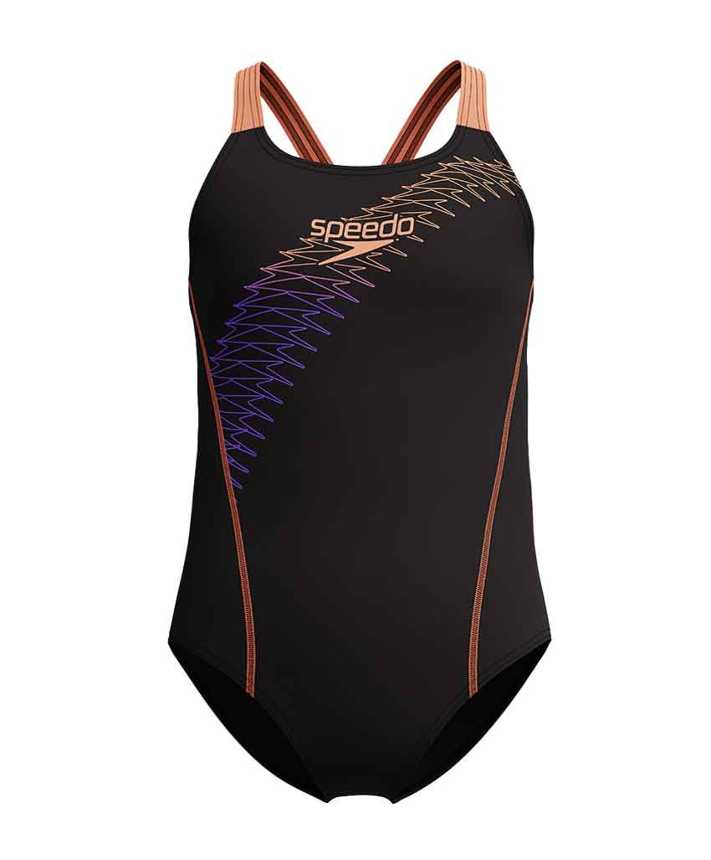 Speedo Meisjes badpak zwart