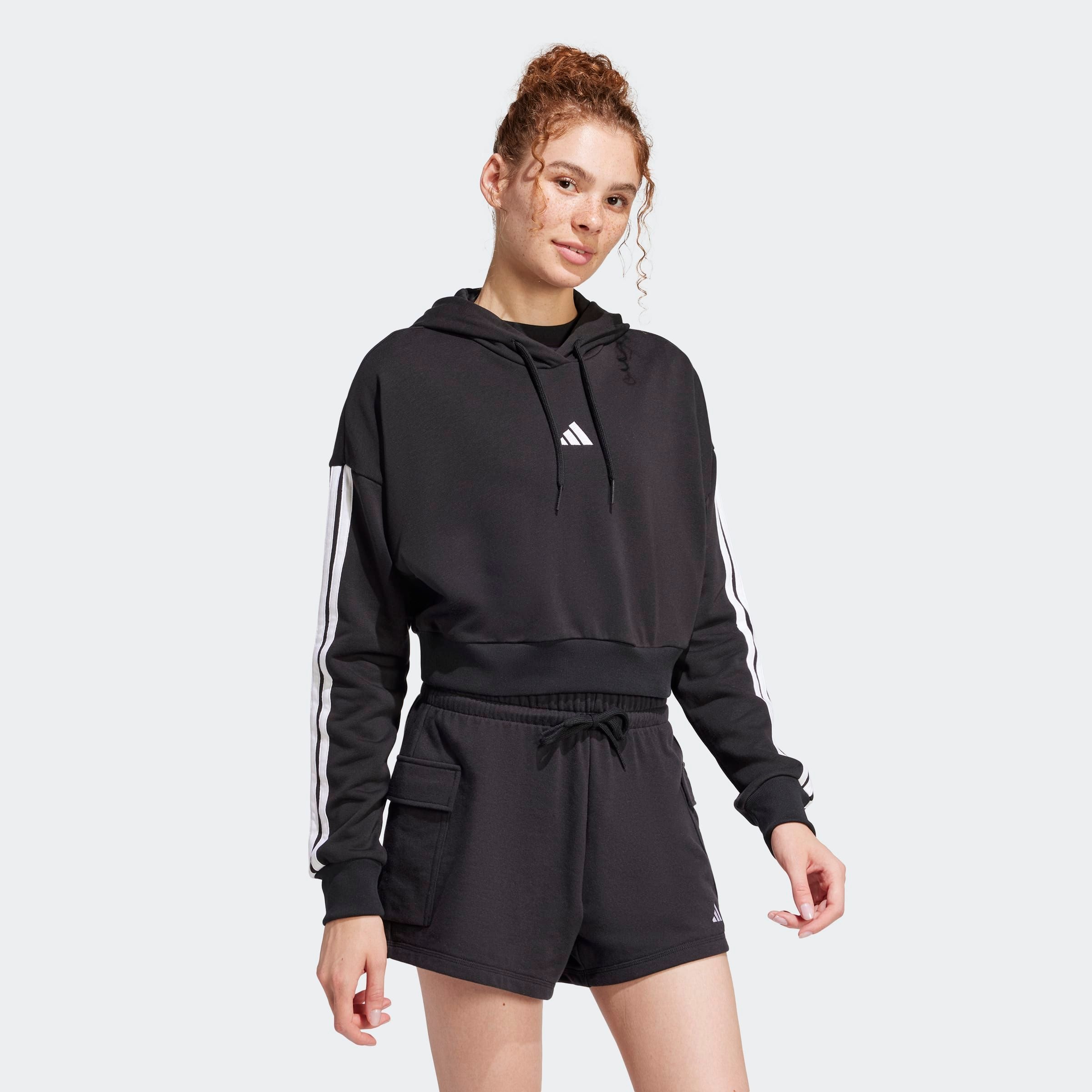 adidas Sportswear Kapuzensweatshirt »W 3S FT CRO HD«