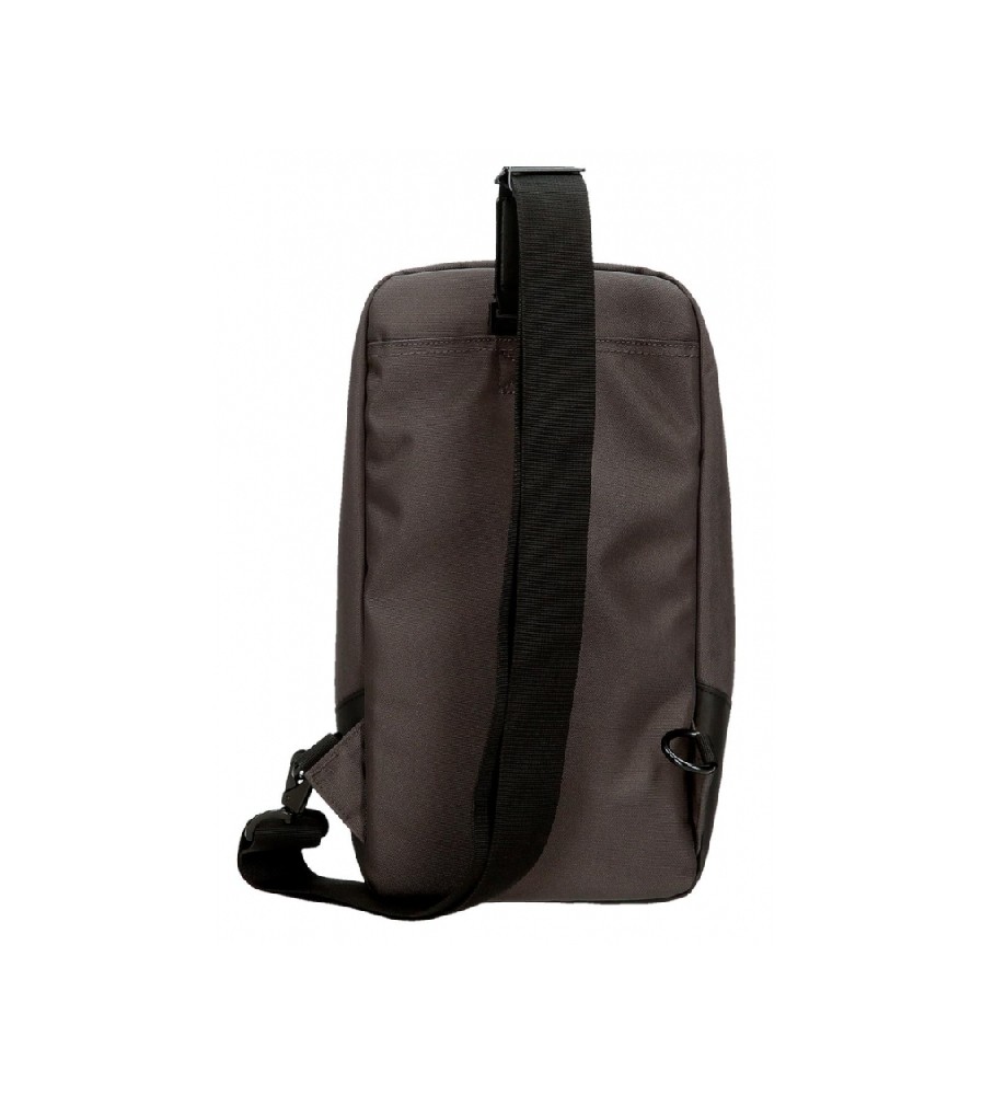 Bolsa transversal Pepe Jeans Iron cinza