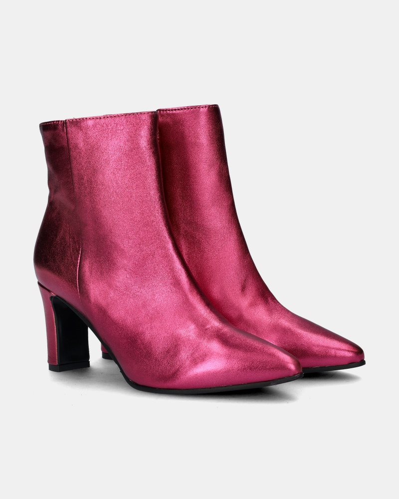Nelson Rits- & gesloten boots  - roze
