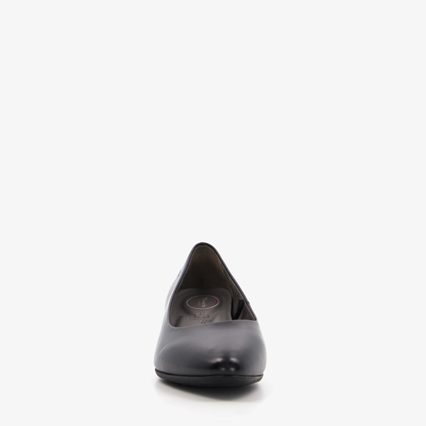Tamaris Comfort leren dames pumps zwart