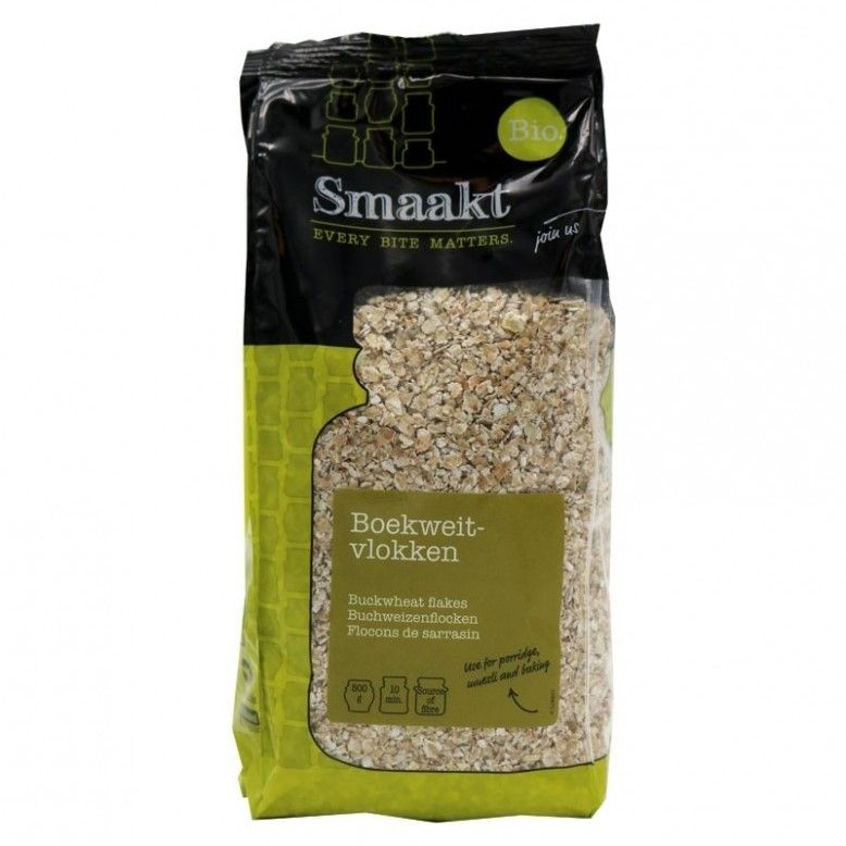 Smaakt Boekweitvlokken (bio) 500 gram
