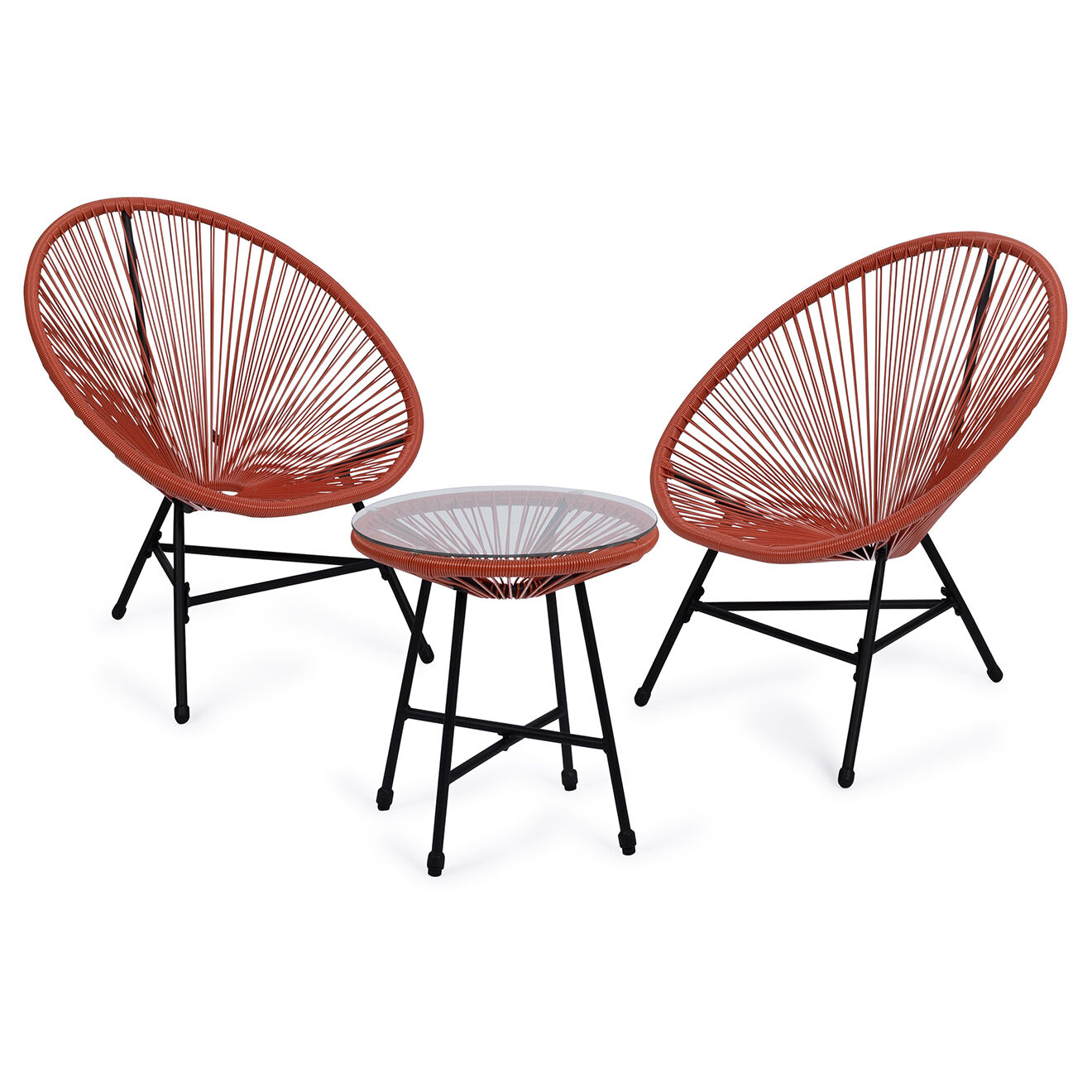 Pratik Garden Salon de jardin Ibiza terracotta