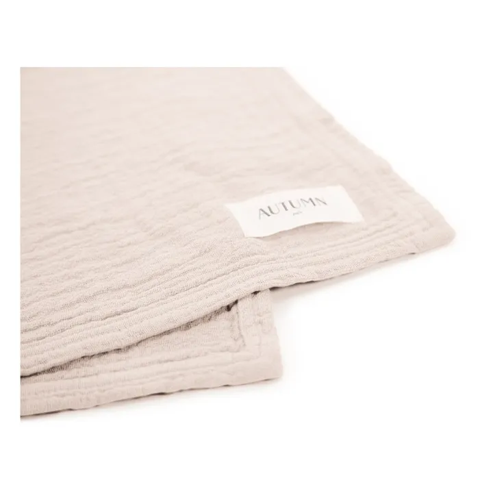 Autumn Set de table en jacquard de coton | Ecru